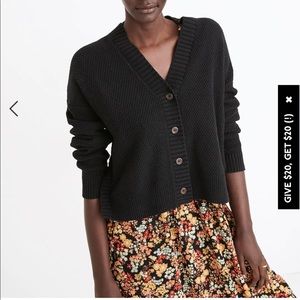 Madewell Colvin Cardigan Sweater in
Cotton-Merino Yarn